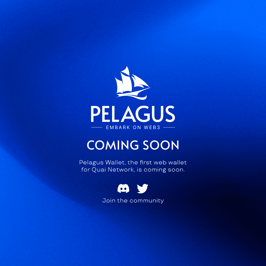 Announcing Pelagus Wallet