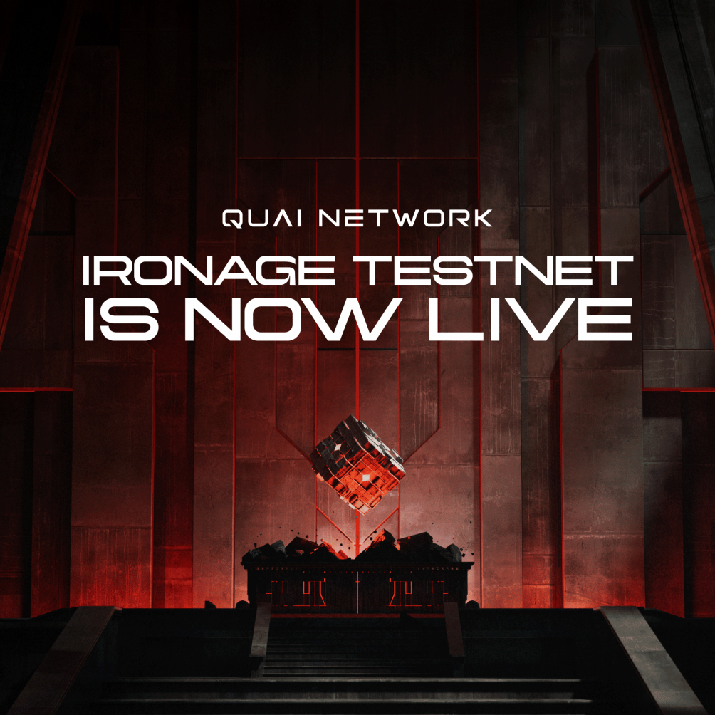 Quai Network's Iron Age Testnet is Now Live