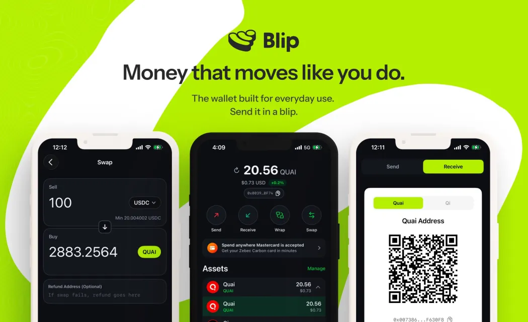 Blip is Now Live on iOS | Quai Network